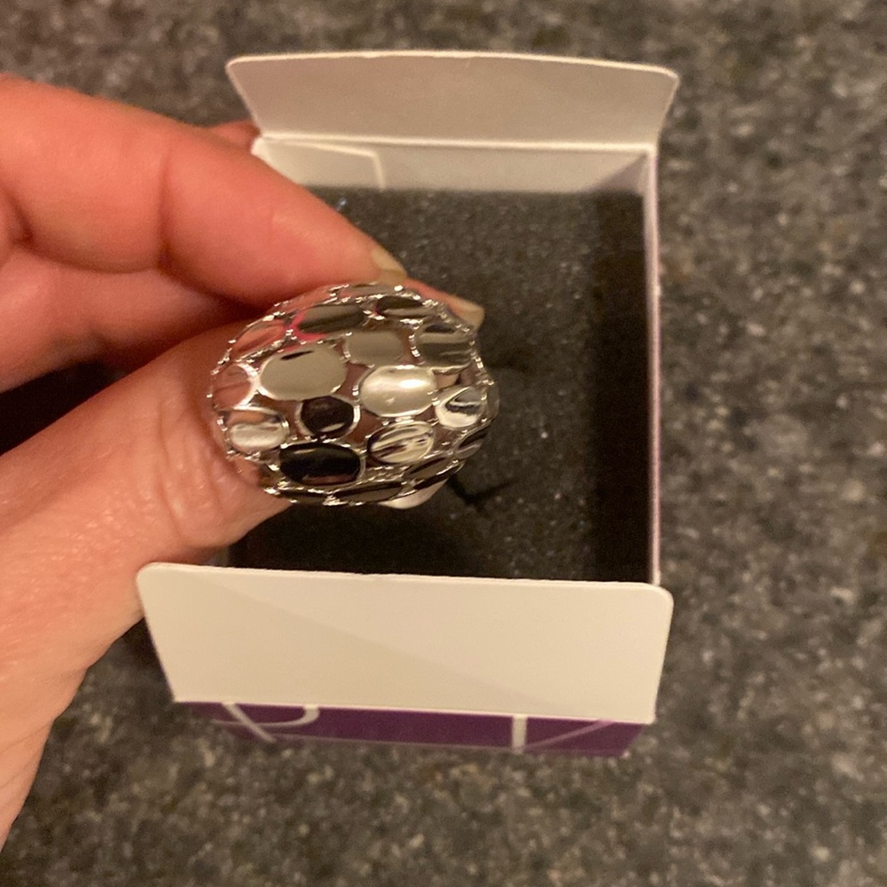 Lia Sofia NWT Dome Cocktail Quarry Ring Size 8